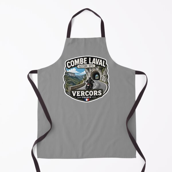 Item preview, Combe Laval Vercors France Motorcycle Sticker TShirt 02 designed and sold by OuterShellUK.