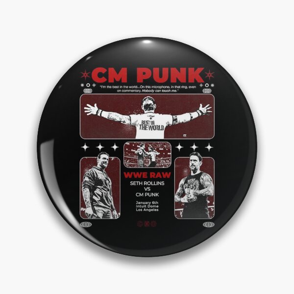 Artikelvorschau, CM Punk Best In The World WWE Raw Los Angeles Match Poster entworfen und verkauft von Sedwalhissan.