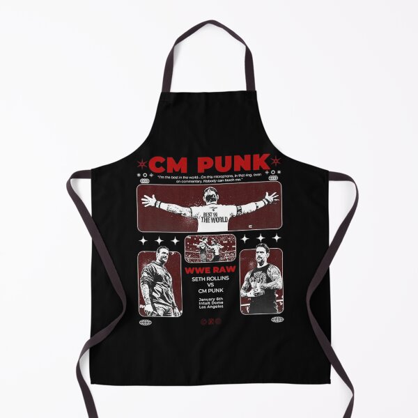 Item preview, CM Punk Best In The World WWE Raw Los Angeles Match Poster designed and sold by Sedwalhissan.
