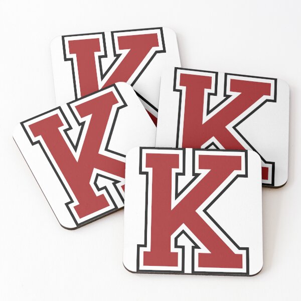 Item preview, Vintage Sixties Varsity College “K” Red Letter font sticker Vespa lambretta scooter Mods designed and sold by Kludoman.