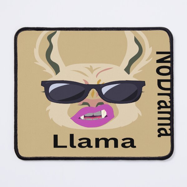 Item preview, No Drama Vampire Llama  designed and sold by MariahDaGoatedPrincess.