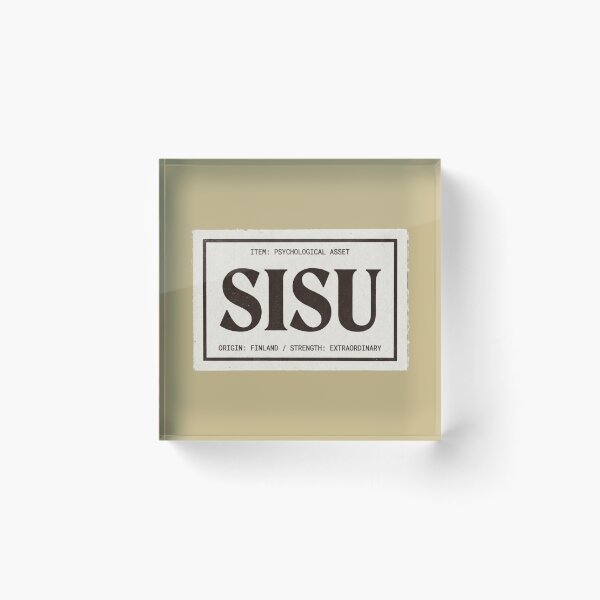 Artikelvorschau, SISU-Archiv – Minimalistische technische Resilienz entworfen und verkauft von SisuPrintsCo.