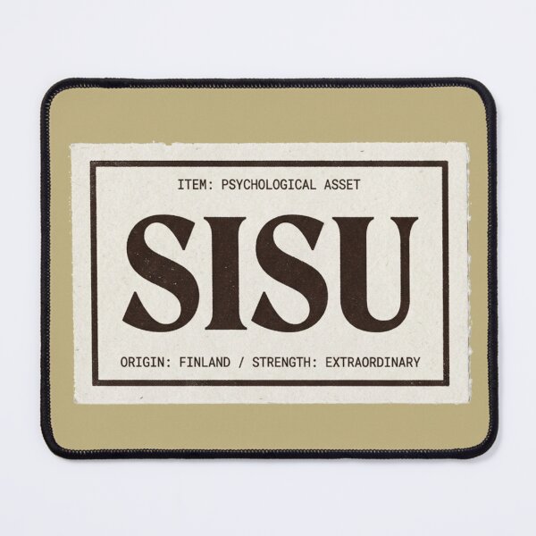 Item preview, SISU Archival – Minimalist Tech Resilience designed and sold by SisuPrintsCo.