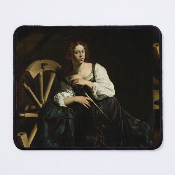 Item preview, Saint Catherine of Alexandria with Wheel designed and sold by artofuniverse.