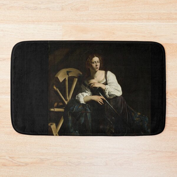 Item preview, Saint Catherine of Alexandria with Wheel designed and sold by artofuniverse.