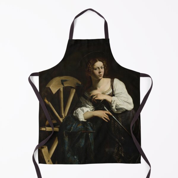 Item preview, Saint Catherine of Alexandria with Wheel designed and sold by artofuniverse.