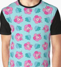 Tropical hibiscus Graphic T-Shirt