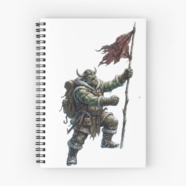 Item preview, Ork Waaagh Mountain Peak Explorer Classic T-Shirt designed and sold by pawsome purrfect.