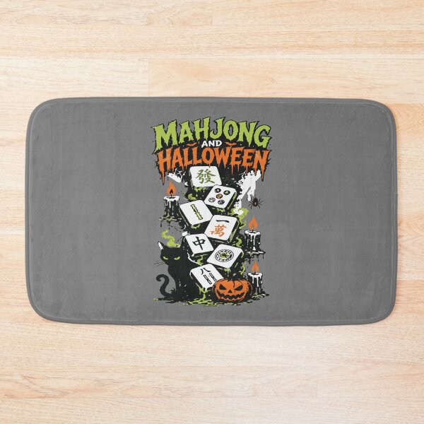 Item preview, Mahjong halloween Club Retro Tile Game Design designed and sold by JansenGS.