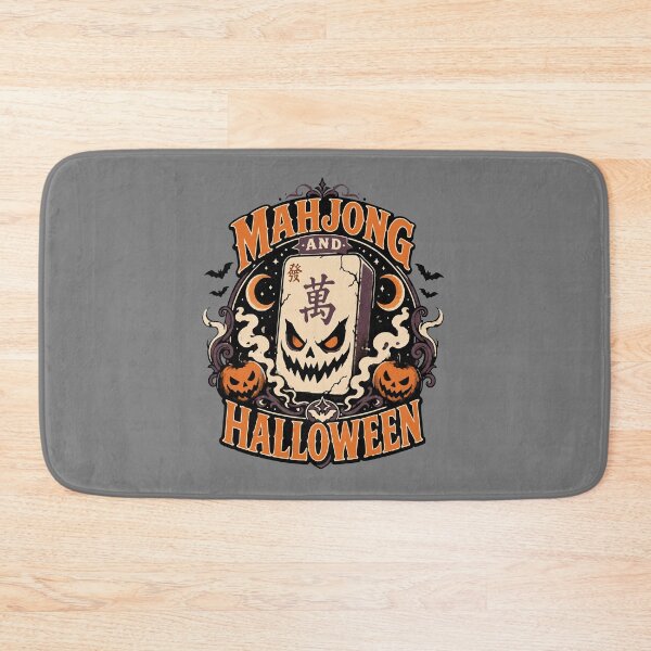 Item preview, Mahjong halloween Club Retro Tile Game Design designed and sold by JansenGS.