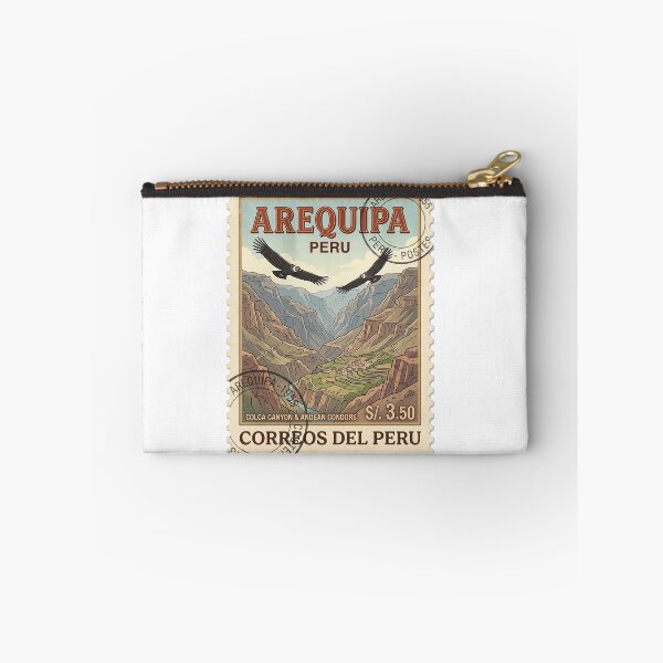 Item preview, Arequipa Peru Colca Canyon Condors Travel Stamp designed and sold by k3rstman1.