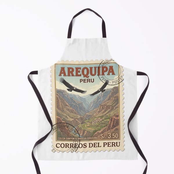 Item preview, Arequipa Peru Colca Canyon Condors Travel Stamp designed and sold by k3rstman1.