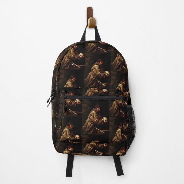 Item preview, Saint Francis in Meditation With Skull designed and sold by artofuniverse.