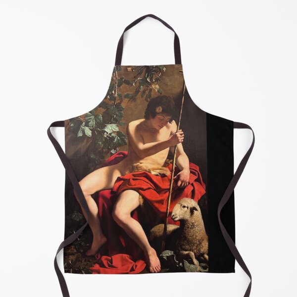 Item preview, Young Saint John the Baptist with Lamb designed and sold by artofuniverse.