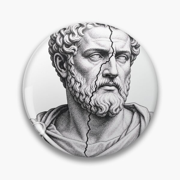 Item preview, Marcus Aurelius Master Yourself Stoic Bust designed and sold by Lolik Designs.