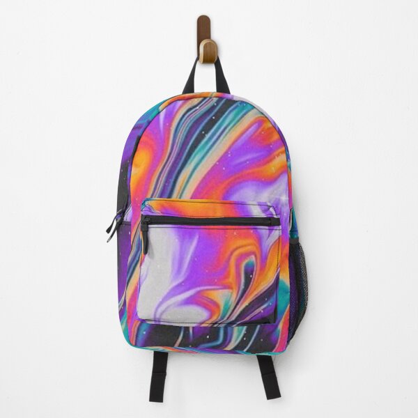 Item preview, Trippy Psychedelic Liquid Marble Holographic Cosmic Swirl Art designed and sold by LYAN-STORE.