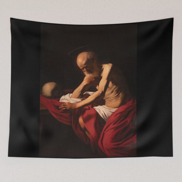 Item preview, Saint Jerome in Meditation With Skull designed and sold by artofuniverse.
