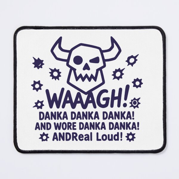 Item preview, Ork Waaagh Typographic Quote Classic T-Shirt designed and sold by pawsome purrfect.