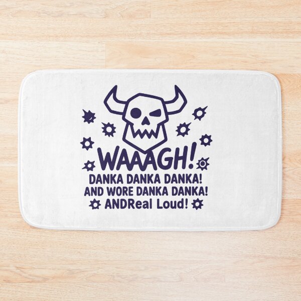 Item preview, Ork Waaagh Typographic Quote Classic T-Shirt designed and sold by pawsome purrfect.