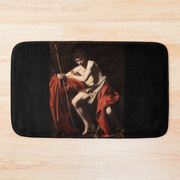 Item preview, Saint John the Baptist in Red Drapery designed and sold by artofuniverse.