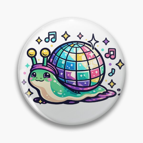 Item preview, Snail disc in motion designed and sold by dmayuscula.