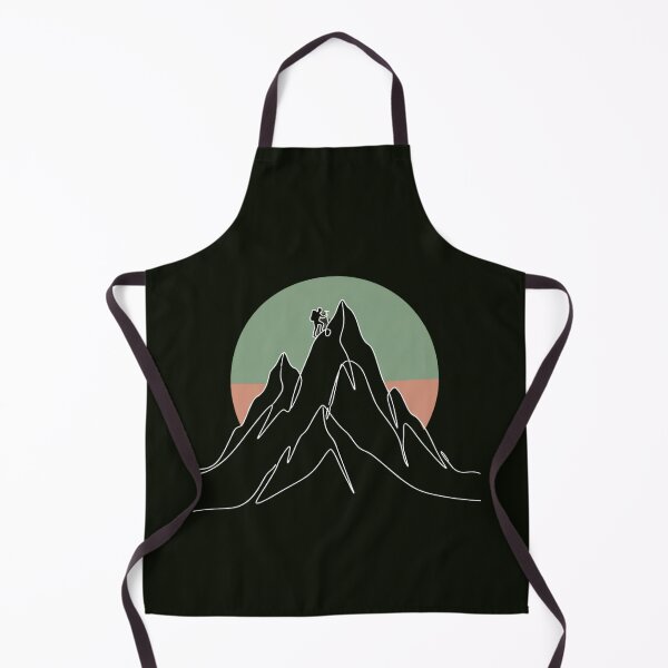 Item preview, Himalayan Mountaineering Minimalist Mountain Peak Silhouette Essential T-Shirt designed and sold by pawsome purrfect.