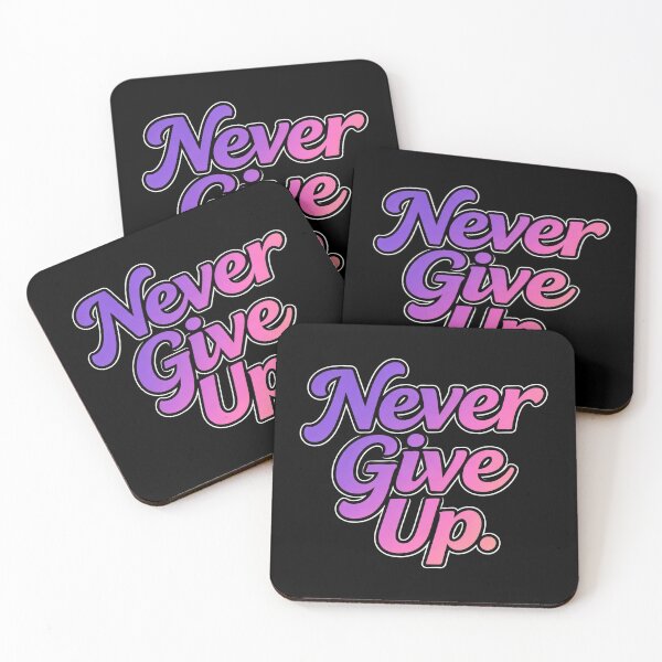 Item preview, Never Give Up  designed and sold by Geordesign.