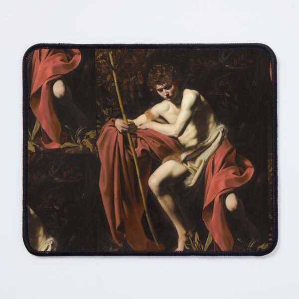Item preview, Saint John the Baptist in Wilderness designed and sold by artofuniverse.