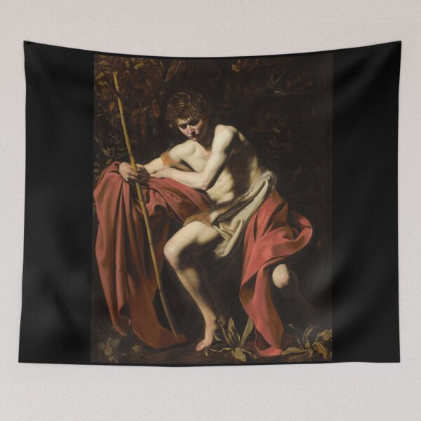 Item preview, Saint John the Baptist in Wilderness designed and sold by artofuniverse.
