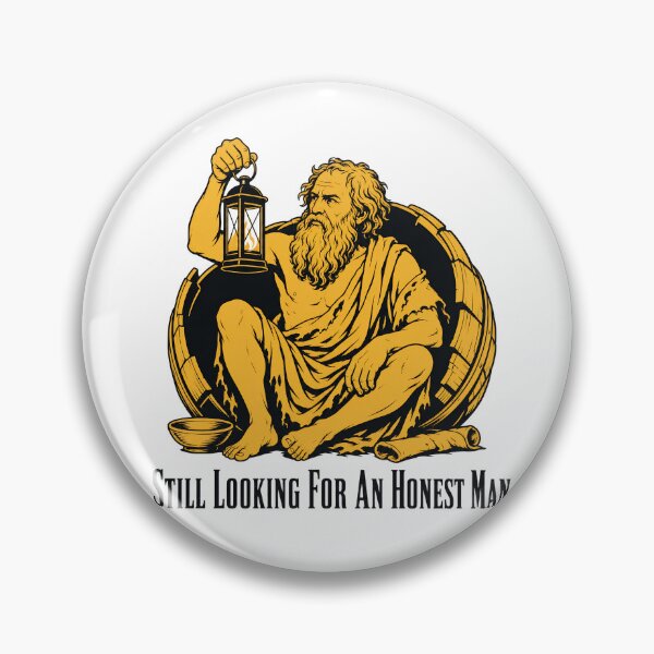 Item preview, Diogenes Still Looking for an Honest Man Ancient Greece designed and sold by Lolik Designs.