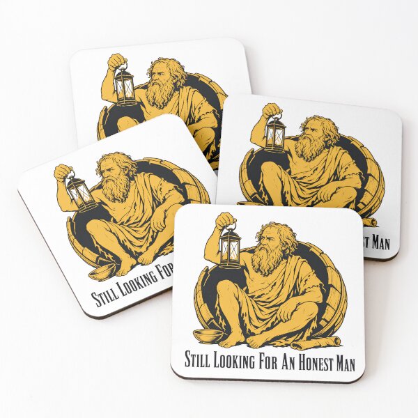 Item preview, Diogenes Still Looking for an Honest Man Ancient Greece designed and sold by Lolik Designs.