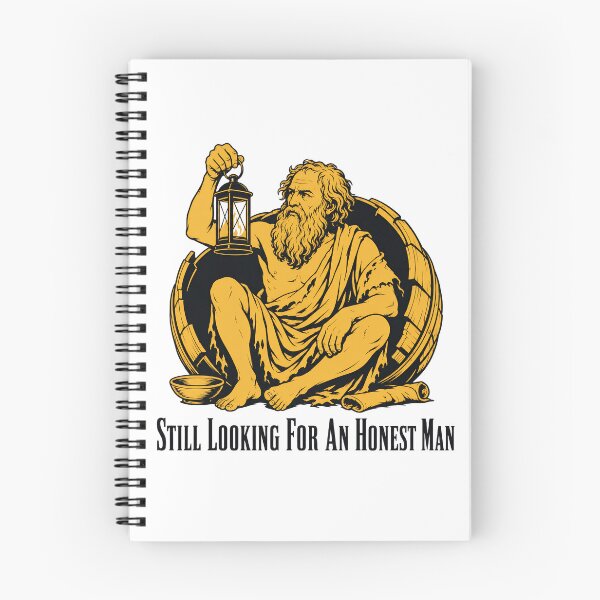 Item preview, Diogenes Still Looking for an Honest Man Ancient Greece designed and sold by Lolik Designs.