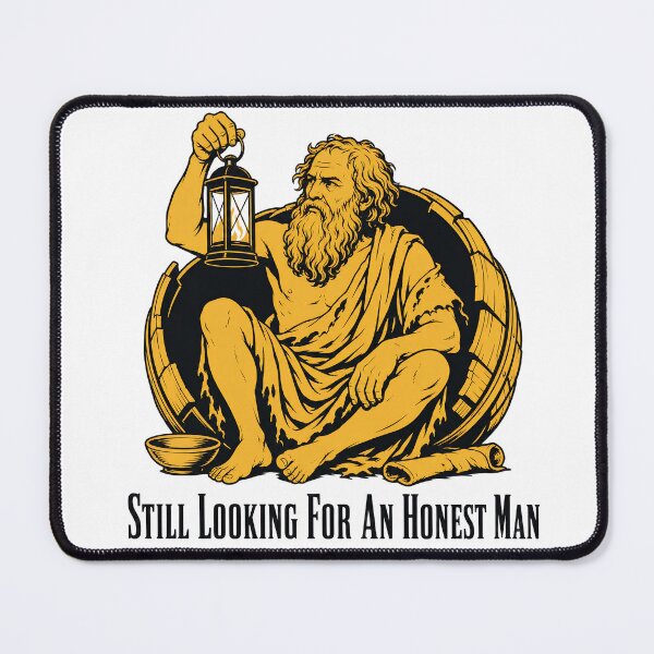 Item preview, Diogenes Still Looking for an Honest Man Ancient Greece designed and sold by Lolik Designs.