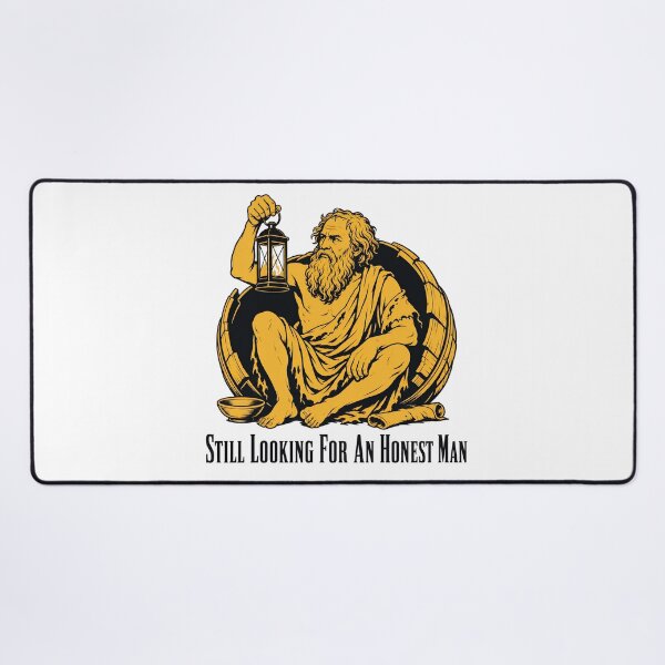 Item preview, Diogenes Still Looking for an Honest Man Ancient Greece designed and sold by Lolik Designs.