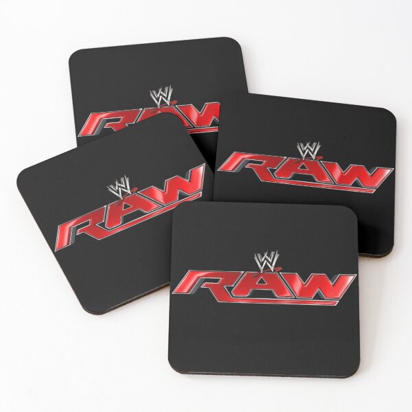 Item preview, WWE RAW Metallic Red Modern Logo designed and sold by Sedwalhissan.