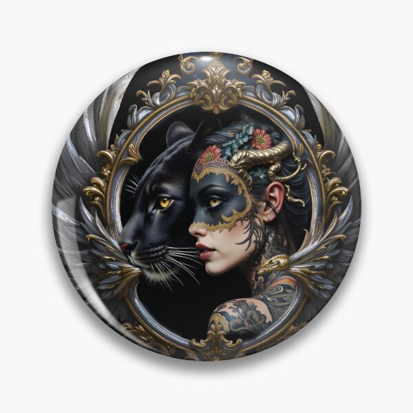 Item preview, Shadow Queen – Panther Spirit Emblem. designed and sold by nicky2342.