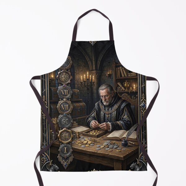 Item preview, Seven of Seals- tarot card designed and sold by Studio77-Gothic.