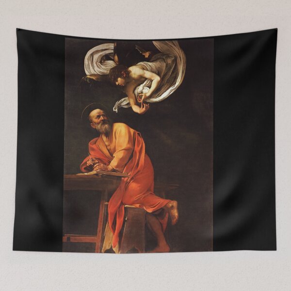 Item preview, Saint Matthew and the Angel designed and sold by artofuniverse.