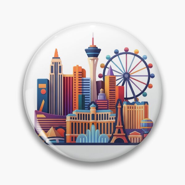 Item preview, Las Vegas skyline designed and sold by VerizalShop.