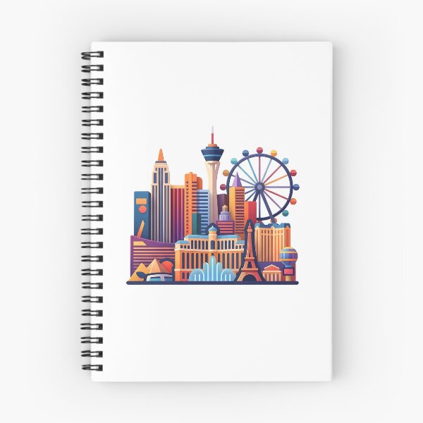 Item preview, Las Vegas skyline designed and sold by VerizalShop.
