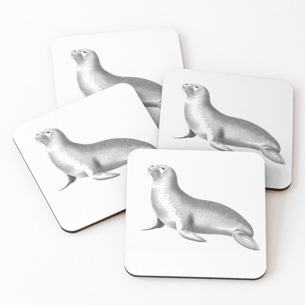 Item preview, For the Love Of Pinnipeds - Minimalist Weddell Seal Line Art designed and sold by pawsome purrfect.