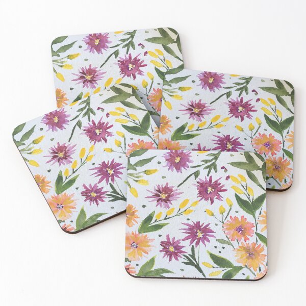 Item preview, Sally's Garden Hand Painted Watercolor. designed and sold by SalsySafrano.