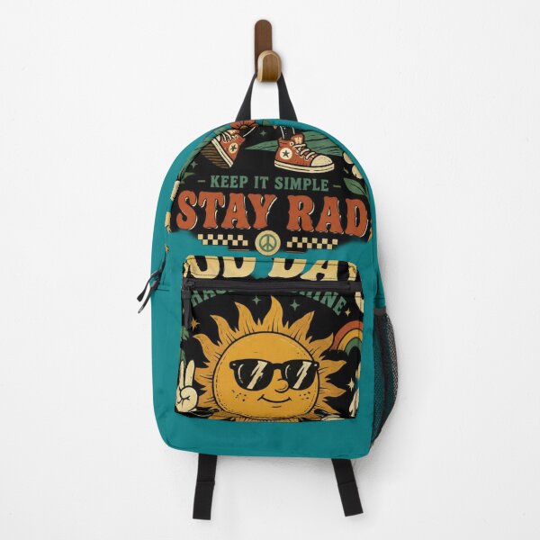 Item preview, Retro 70s Surf Sun Good Days Stay Rad designed and sold by Artsformore.