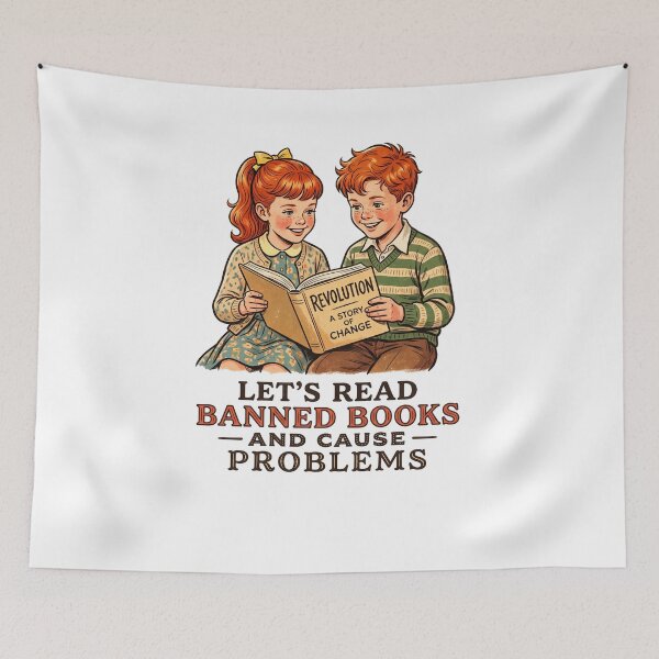 Item preview, Read banned books designed and sold by anuggra.