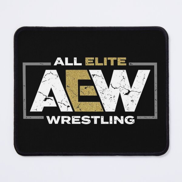 Item preview, All Elite Wrestling AEW Gold Cracked Logo designed and sold by Sedwalhissan.