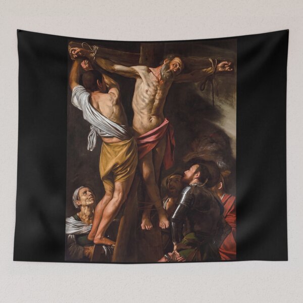 Item preview, The Crucifixion of Saint Andrew designed and sold by artofuniverse.
