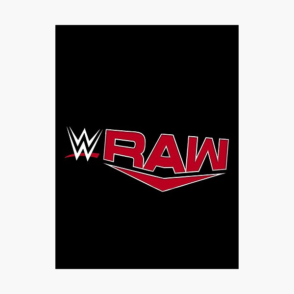 Item preview, WWE RAW Modern Red Scratch Logo designed and sold by Sedwalhissan.