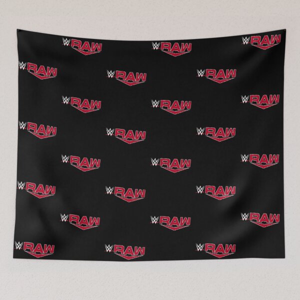 Item preview, WWE RAW Modern Red Scratch Logo designed and sold by Sedwalhissan.