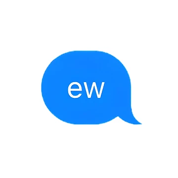 Artwork thumbnail, "ew" Text Message by PrettiPrintts