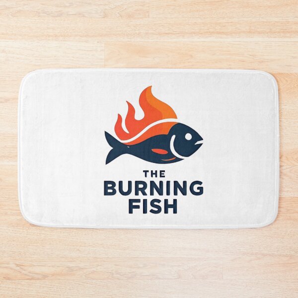 Item preview, Burning Fish Surreal Art | Dark Aesthetic Flame Fish Illustration | Abstract Ocean Fire Design designed and sold by Zachlogic.